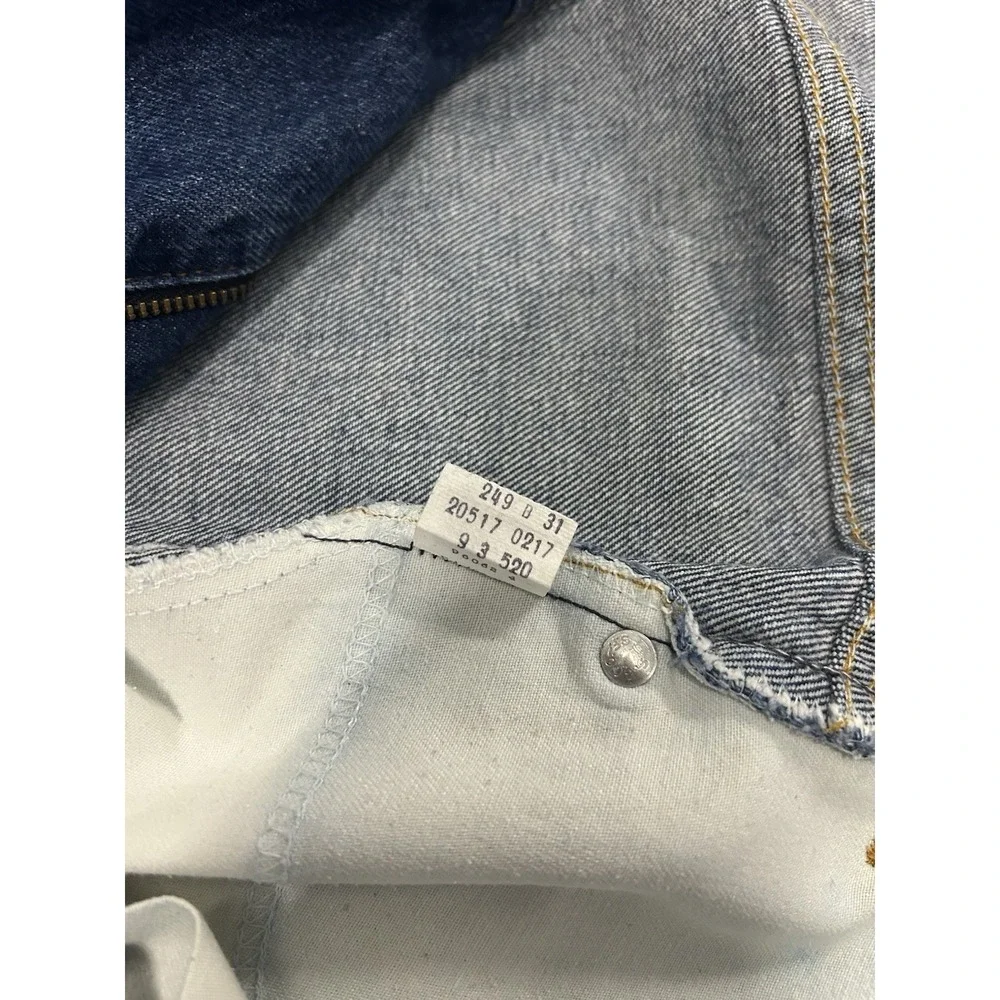 Vintage Levis 517 Bootcut Jeans Blue Mens 36x29 Orange Tab Straight Work USA 90s